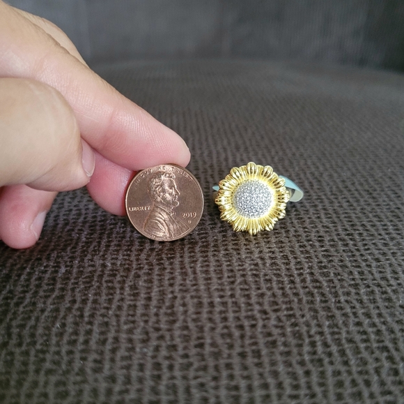 Cote d'Argent Sunflower🌻 Ring💍 - Picture 4 of 16